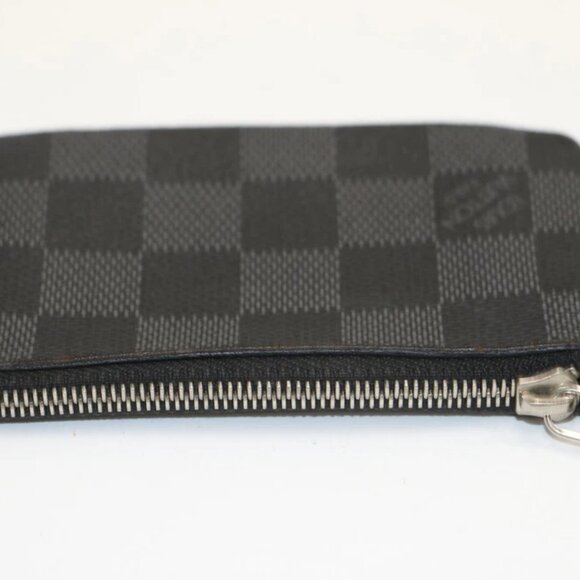 Louis Vuitton Damier Graphite Key Pouch - Black - Picture 6 of 13
